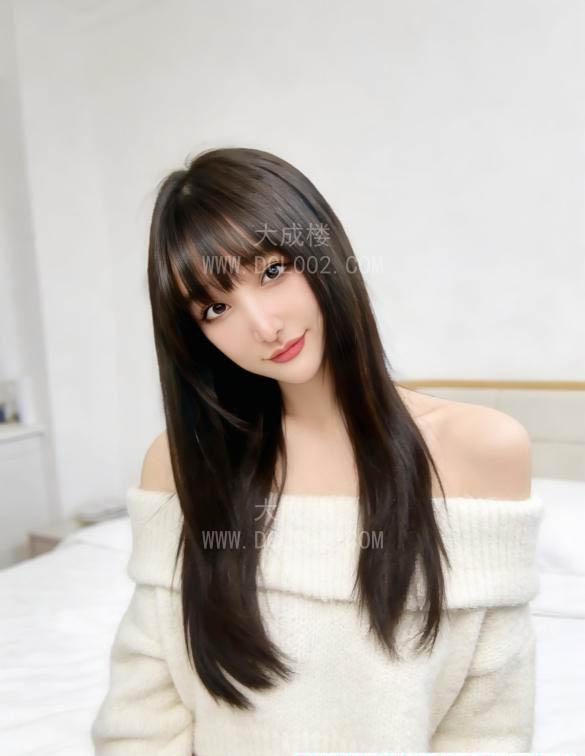 杭州九堡高颜甜美黑长直